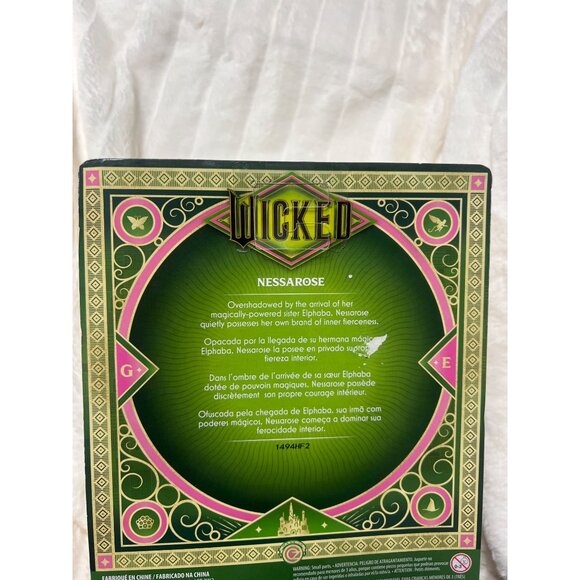 Mattel Wicked Movie Nessarose Doll URL MISPRINT ERROR BOX  Collectors Doll - Picture 11 of 12